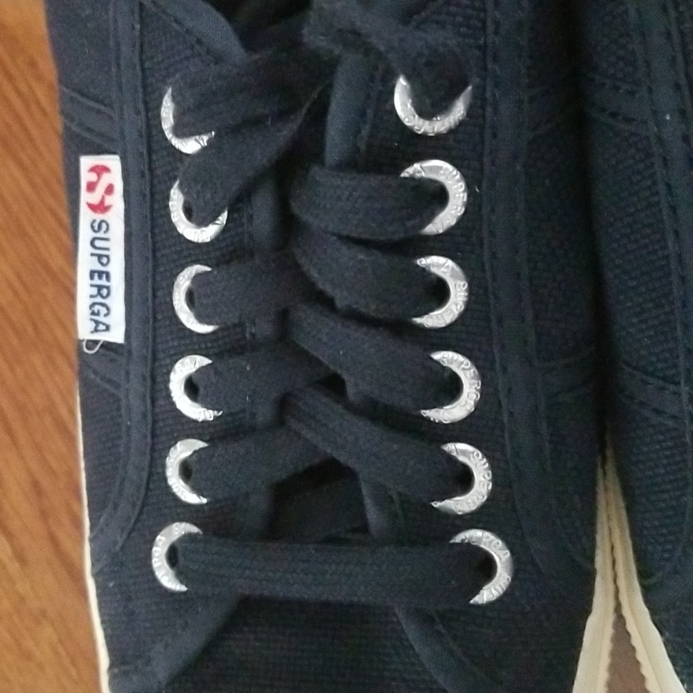 Superga Navy Canvas Sneakers - Picture 10 of 10